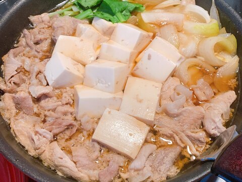 豚肉の肉豆腐